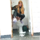 A seemingly nice, German girl walks into a public restroom and pisses all over the floor, making a an awful mess. She leaves a massive puddle behind. Peeing only. Presented in 720P vertical HD format. About 4.5 minutes.